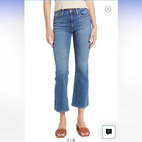 Hudson Blair high rise boot cut designer Jeans. Size 26. - Picture 1 of 8